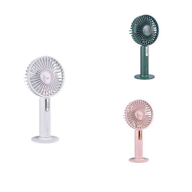 Electric Fans Portable Mini Handheld Rechargeable USB Personal Desktop / Heat for Office Outdoor T220907-image-803194590