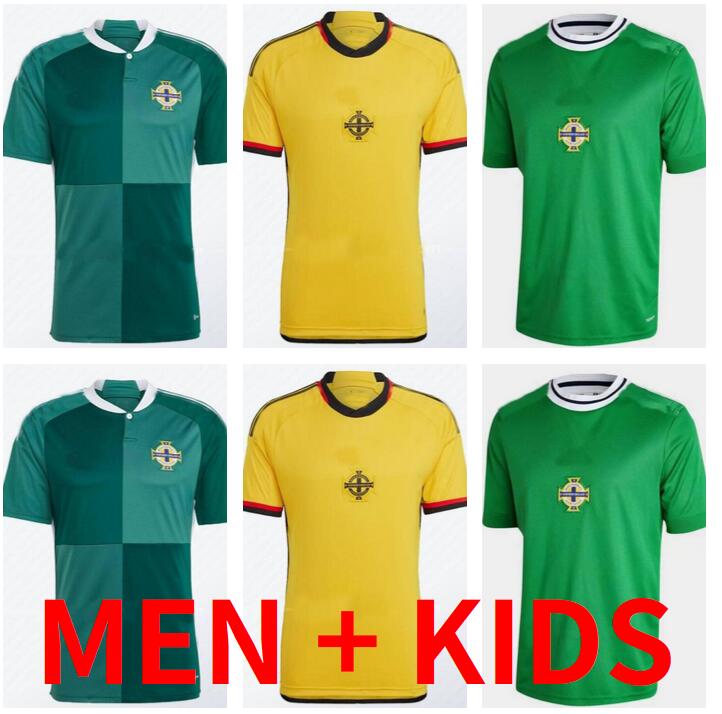Thailand 2022 2023 Northern Ireland Soccer Jerseys 22 23 MAGENNIS Football Shirt EVANS LEWIS WOMAN MAN Kits KIDS Equipment maillot de foot