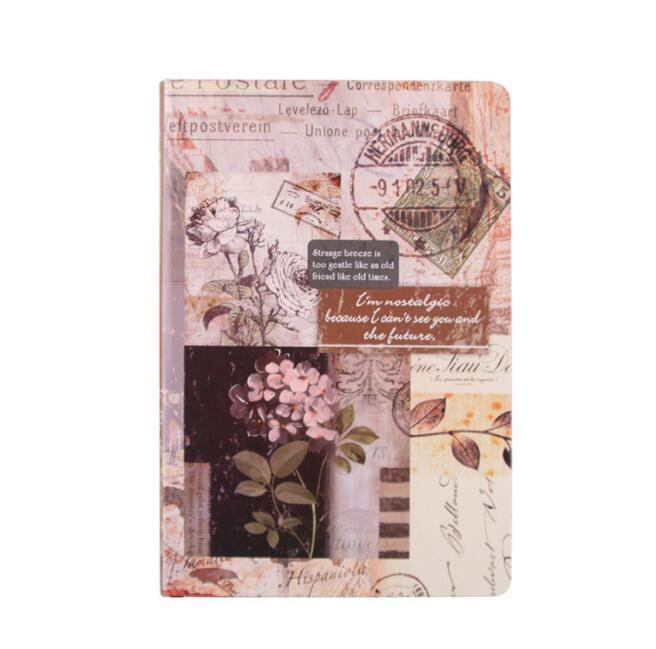 

vintage flower notebooks office school suppliers notepads students children creative floral european classical dairy cute girls travel joural decor