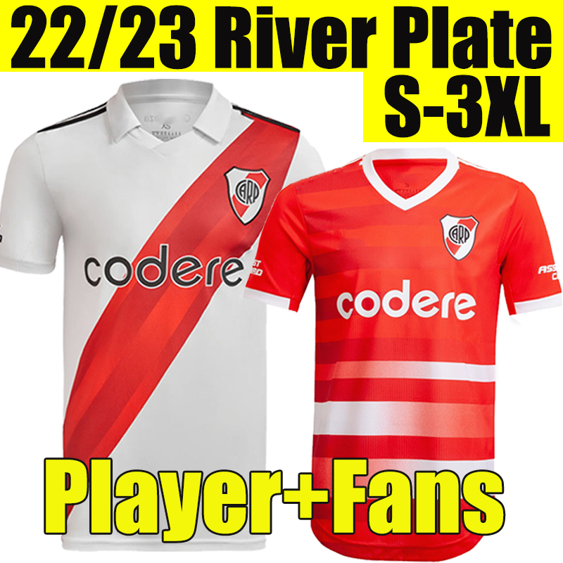 

XXXL 22/23 River Plate soccer jerseys fans player 2022 2023 DE LA CRUZ QUINTERO BORRE FERNANDEZ PRATTO PONZIORetro camisetas 1986 95 96 Men Kids Kits football shirts, 2022 training