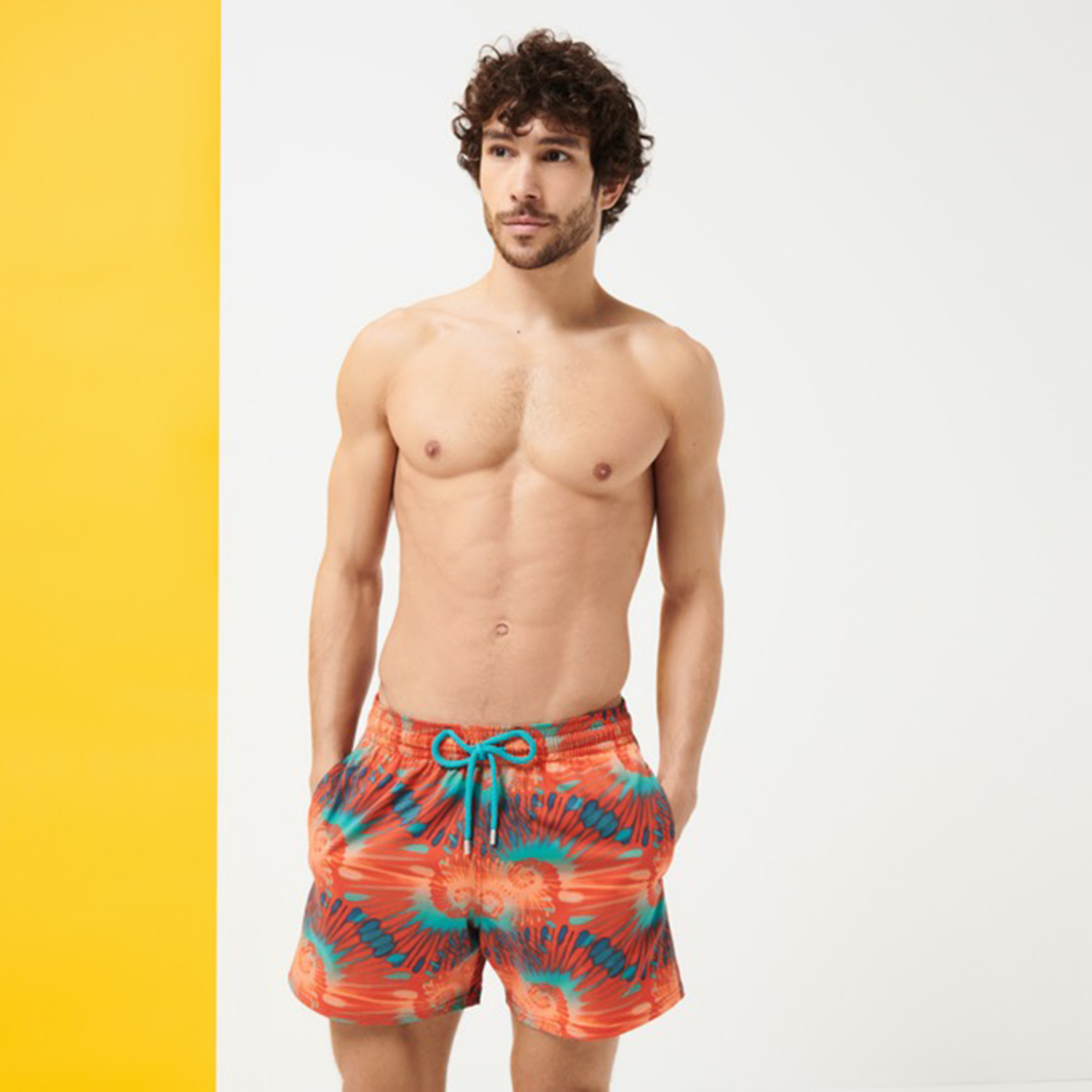Vilebre Men's Shorts Men de maillot de bain Herringbones Turtles Summer Pantal