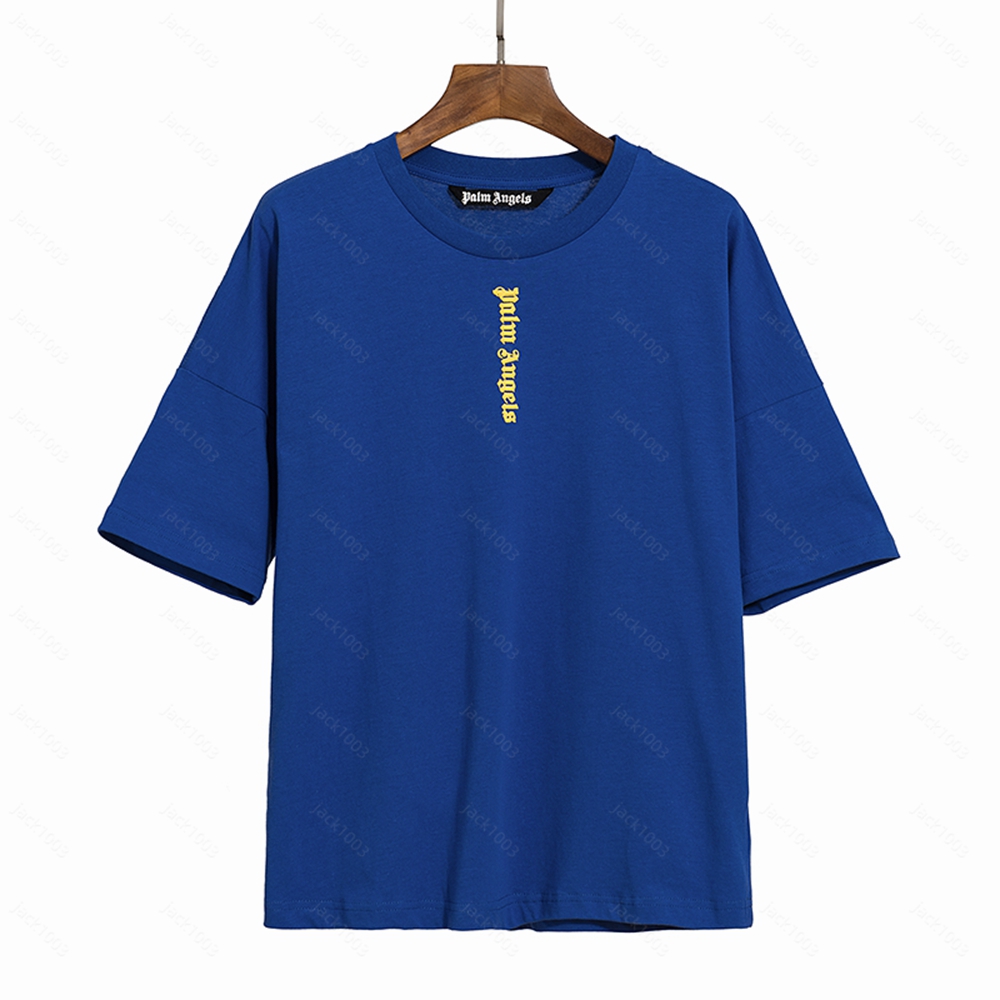 

Palms Angels T Shirts 22SS Letter Logo Loose Casual Unisex Round Neck Short Sleeve Men Women Lovers Style Boyfriend Gift t-shirt 2085 09, 01