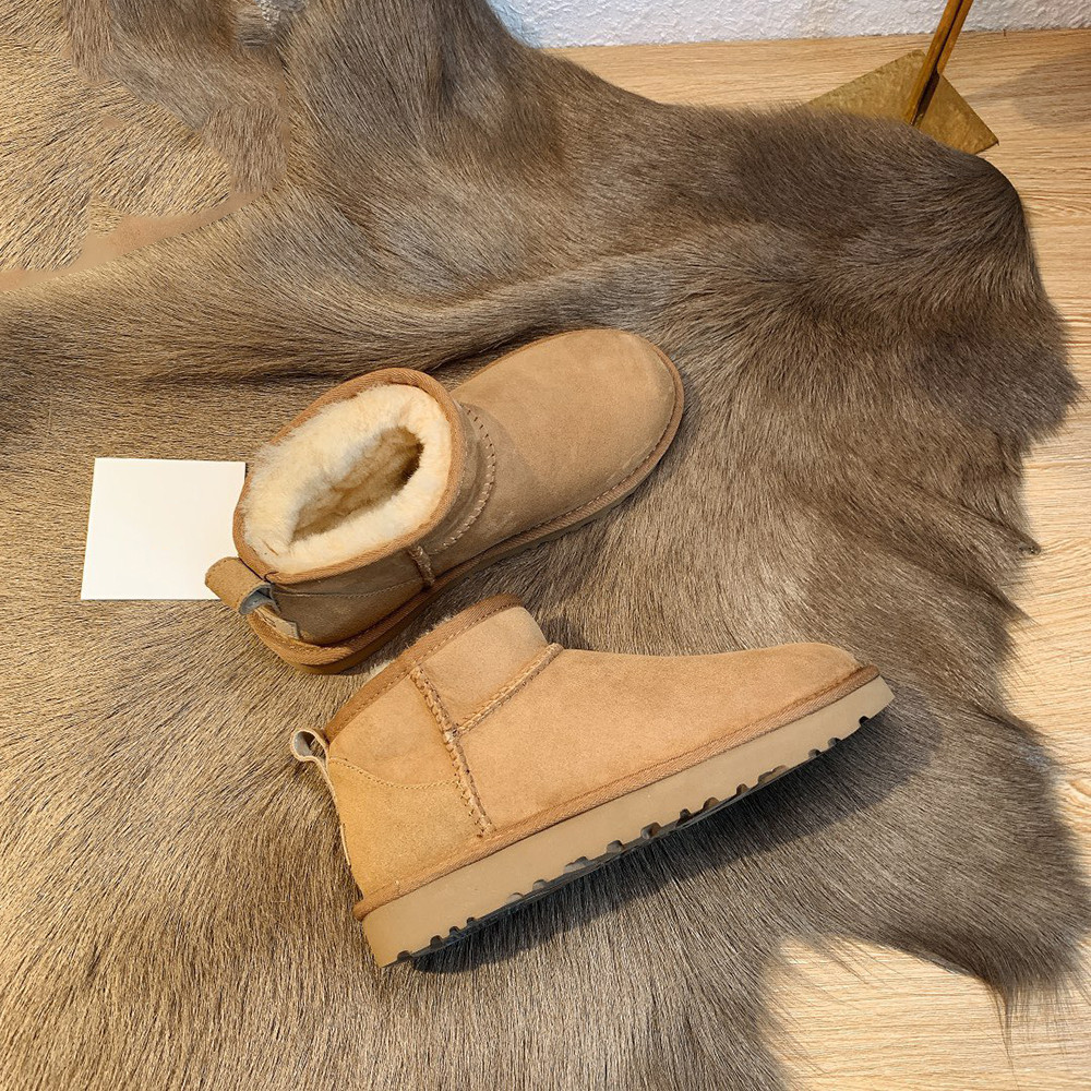 

Designer Snow Boots Australian Boots Maroon Half Ankle Bootss Girls Snows Bootiess Womens Mini Bailey Bow Brooch Boot Short Classic Winter Shoes