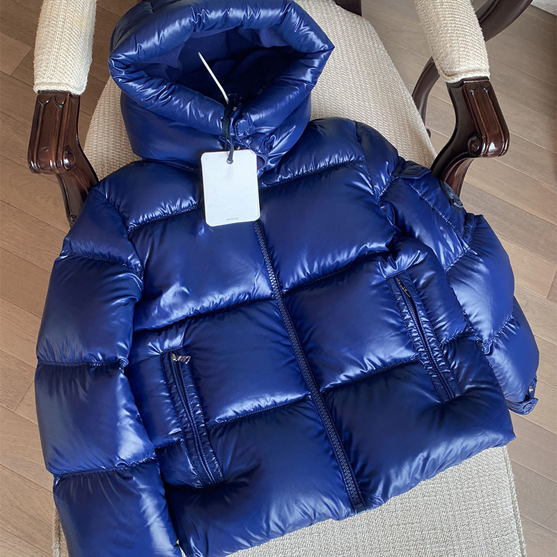 Baby Designer Clothes Down Coat 2022 Children's Thick Warm Coat Parent-Child Style Kids Outwear Autumn And Winter Long White Goose Hooded Br