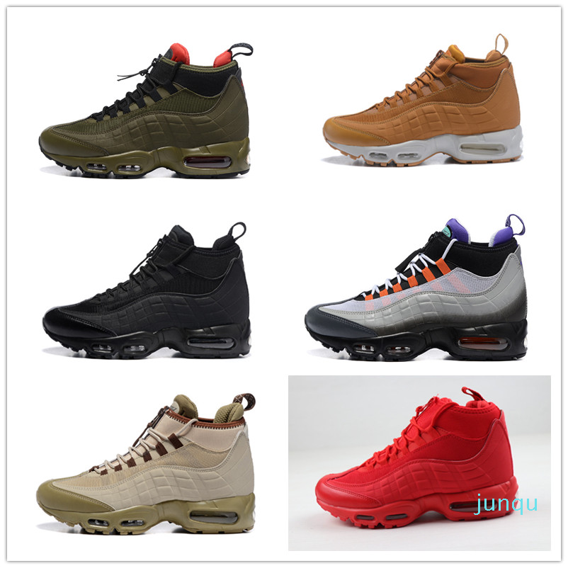 

Top Quality Mens Running Shoes Men's Ankle Boots Waterproof Work Men Shoes