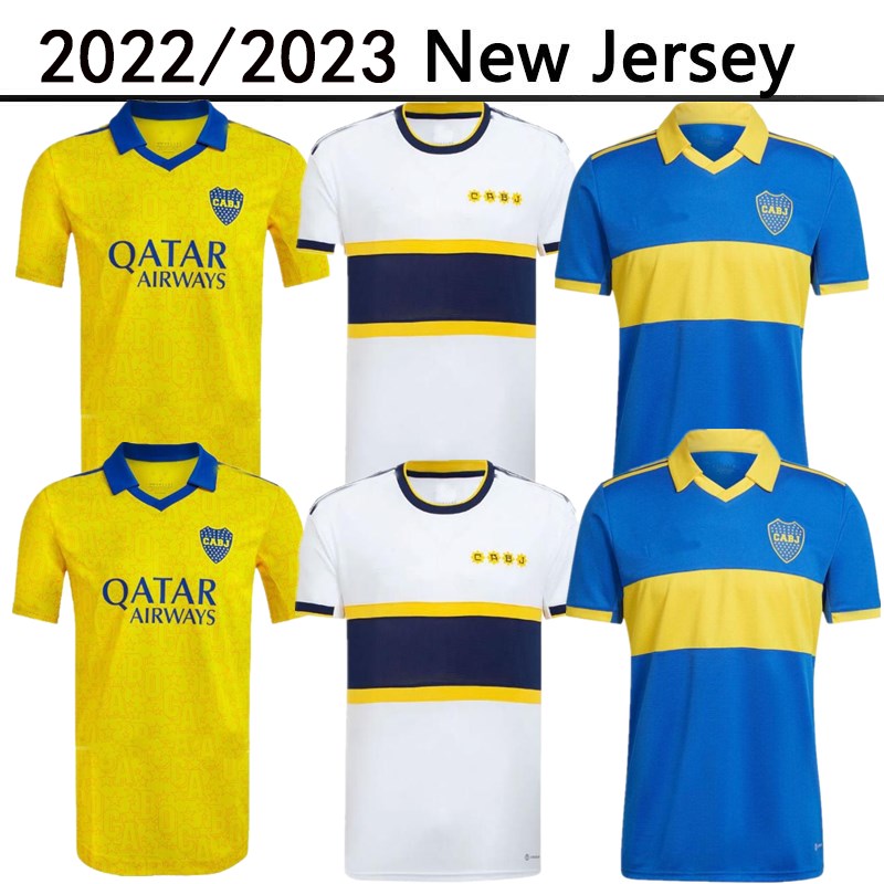 

2022 2023 Boca Juniors Fans version Soccer Jerseys player version BENEDETTO MARCOS ROJO CARLITOS DE ROSSI TEVEZ SALVIO home away 3rd 22 23 football tight shirt
