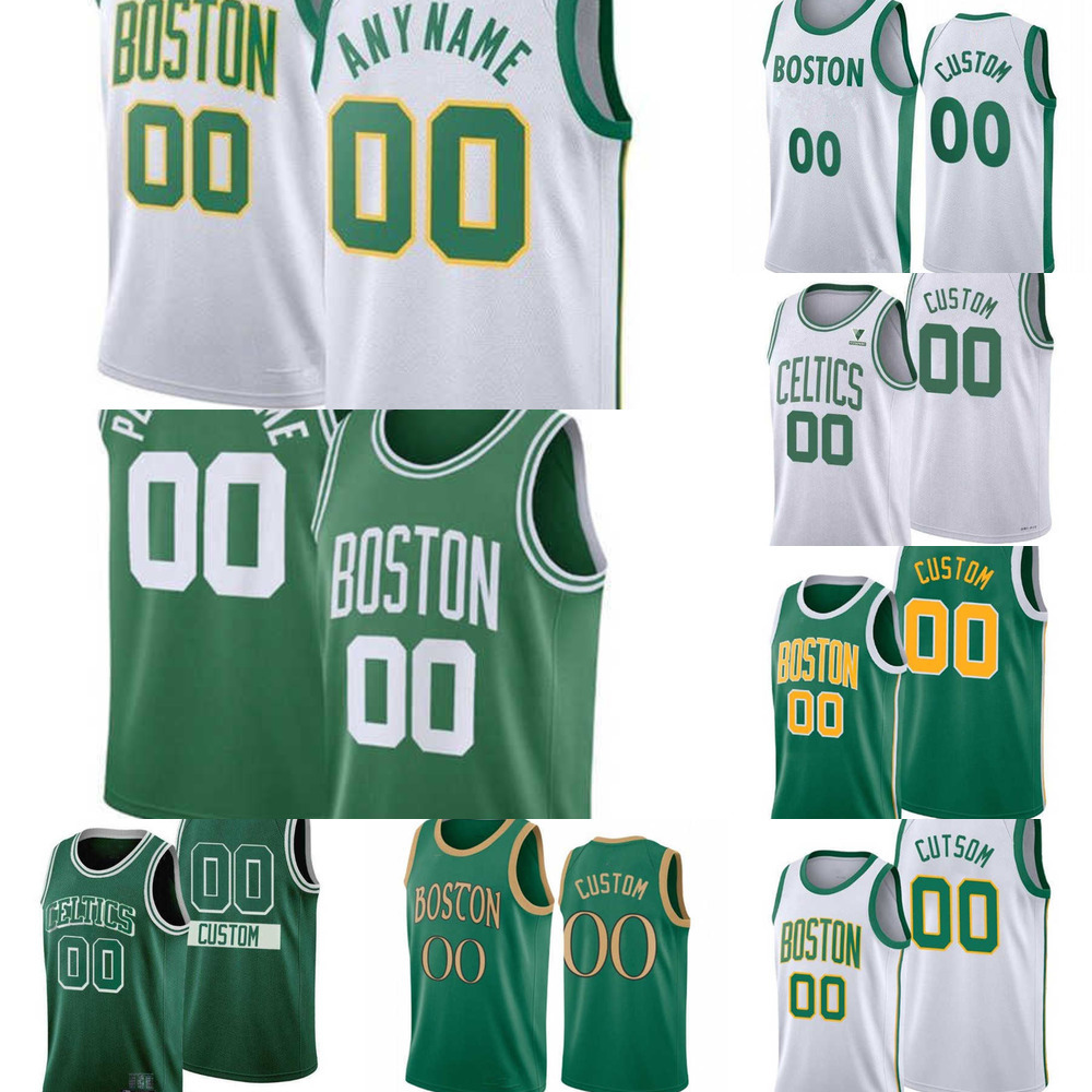 

Basketball Jerseys 75th Custom Men Women Youth Boston''Celtics''Jayson 0 Tatum Al 42 Horford Jaylen 7 Brown Marcus 36 Smart, Color