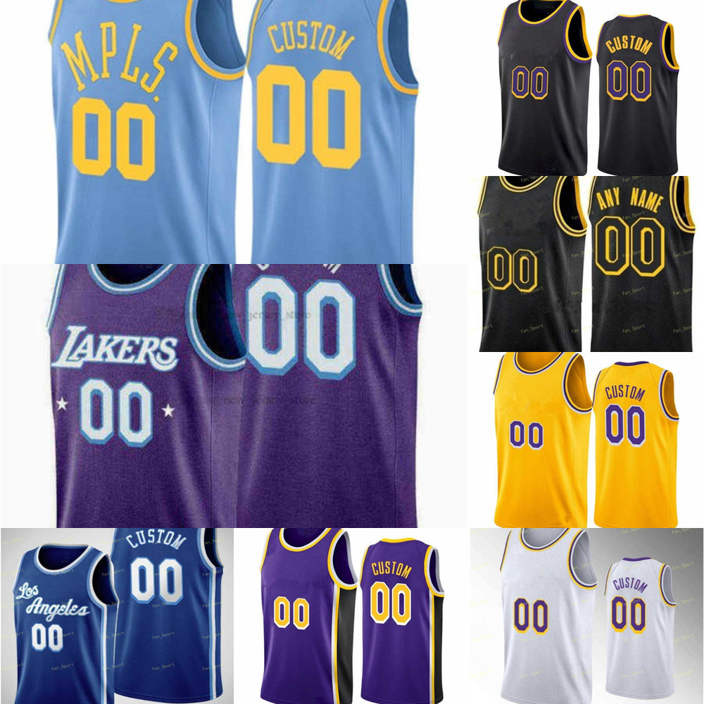 

Basketball Jersey 75th Men Women Los Angeles''Lakers''15 Austin Reaves LeBron 23 James 5 Talen Horton-Tucker 13 Wilt Chamberlain custom, Color