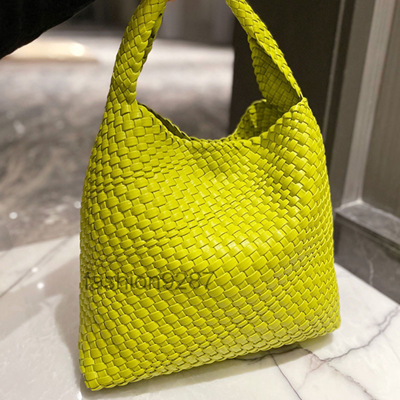 

designer bags Purse Green Bag Compilation Wallet Handbags High Capacity Tote Shopping Bags Vegetable Basket Shoulder Bag Star Hand Braid Und