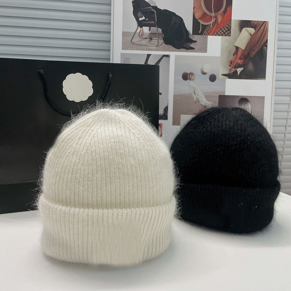 

23ss 24style Designers Winter Knitted Hat Mountaineering Beanie Men's and Women's Fashion Cap Snow Wool Warm Caps Lovers Beanies, #20