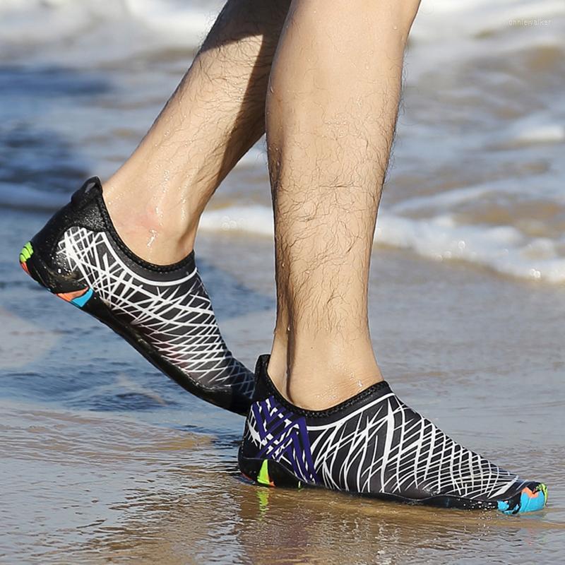 

Sandals Summer Breathable Couple Shoes Comfortable Beach Flip Flops Mens Slippers Light Outdoor Boat Casual, Style 1