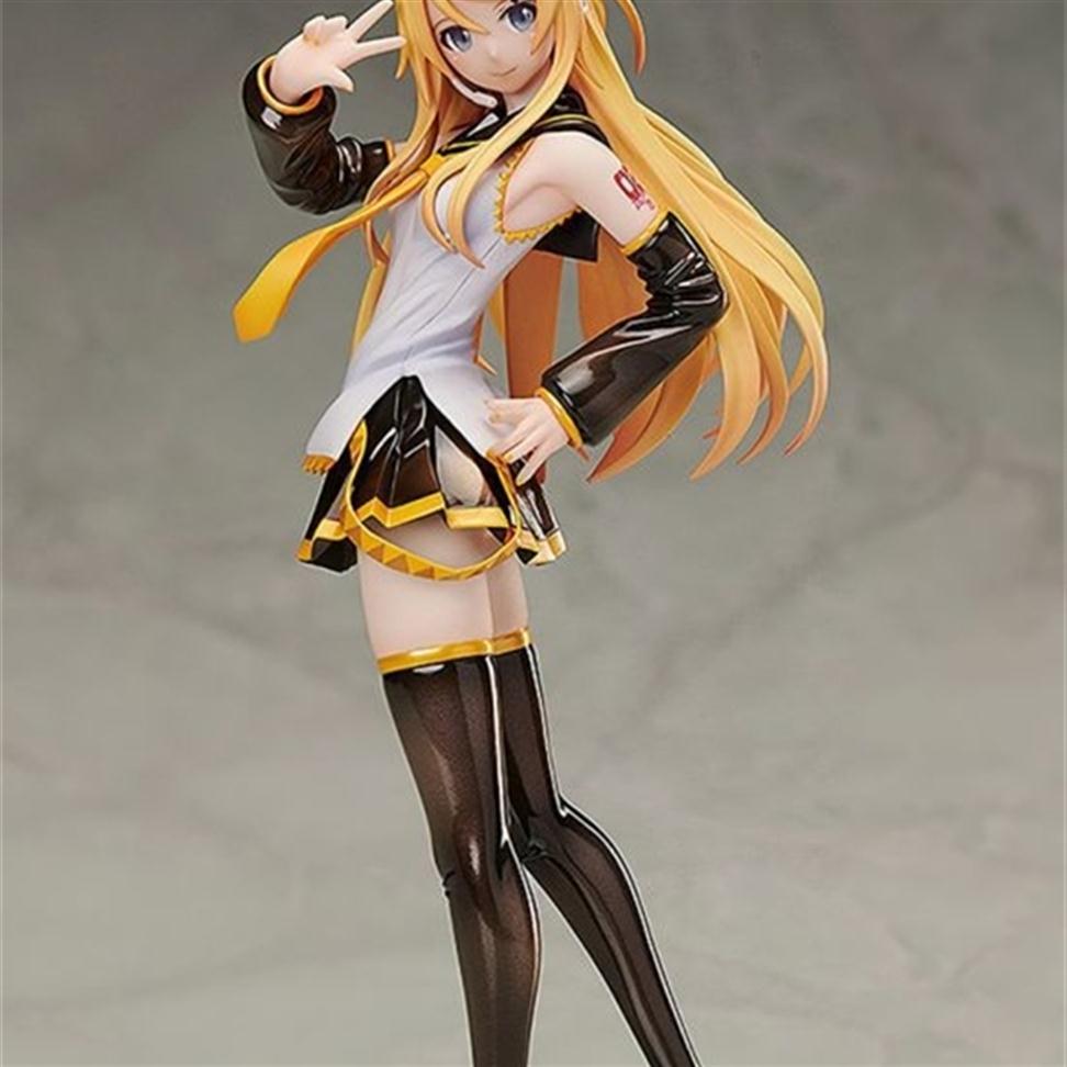 

Rin-chan Now Vocaloid Figurine Kagamine Rin Adult Ver 1 8 Scale Anime Action Figures Collection Model Toys Gift Girls Q0522260F, Without box