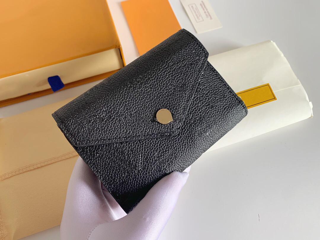 

Top Quality Luxurys Designers Wallets Purse Short Victorine Wallet Embossed Monograms Empreinte Classic Pallas Card Holder Zippy Coin Purses M41938, Invoices are not sold separately