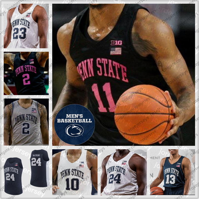 

NEW College Basketball Wears Penn State Nittany Lions 2020 Basketball #1 Seth Lundy 2 Myles Dread 12 Izaiah Brockington Lamar Stevens PSU ME, Gray (only number)