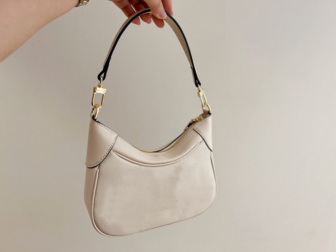 

designer bags bagatelle hobo genuine leather crossbody handbag tote women fashion wallet, White