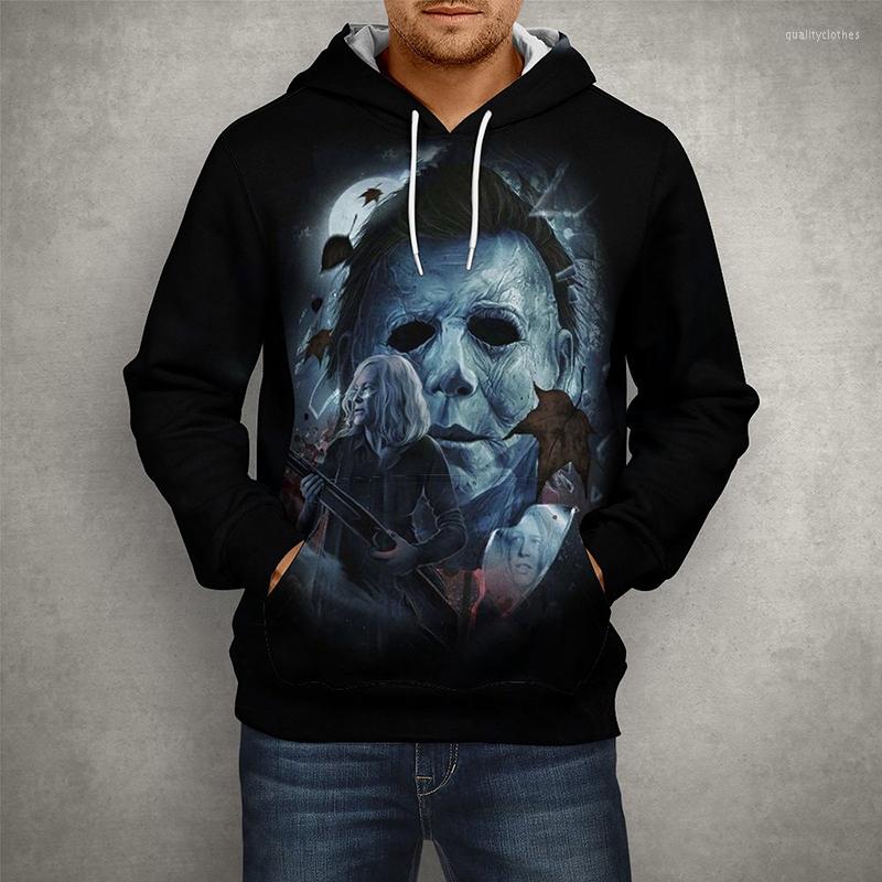 

Men's Hoodies 2022 3D Print Men Women Horror Halloween Kills Michael Myers Tops Spring Harajuku Cool Casual Clothes Pullover, Fc742-1