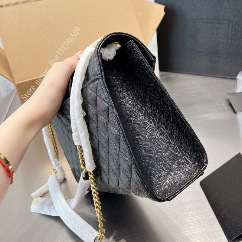 

Designer Luxury YYSL Bags For Womens Handbags Crossbody Purses YSLitys large Capacity Versatile Totes Loulou Multicolour Fashion Inclined Shoulder Wallet AMDU, Package