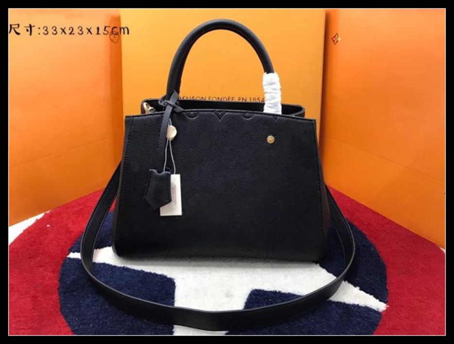 

Designers Luxury Totes Handbags Shoulder Bags Handbag Womens Bag Backpack Women Tote Bag Purses Brown Bags Leather Clutch Fashion Wallet, #02 embossed black