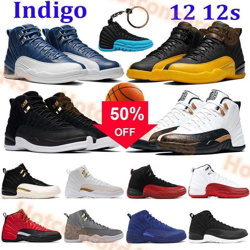 

Basketball Shoes Boots 12 12s Men Indigo University Gold Cny Taxi Black Royal Blue Ovo White Flu Game Cherry Dark Grey Mens Sports Sneakers, 17. nylon