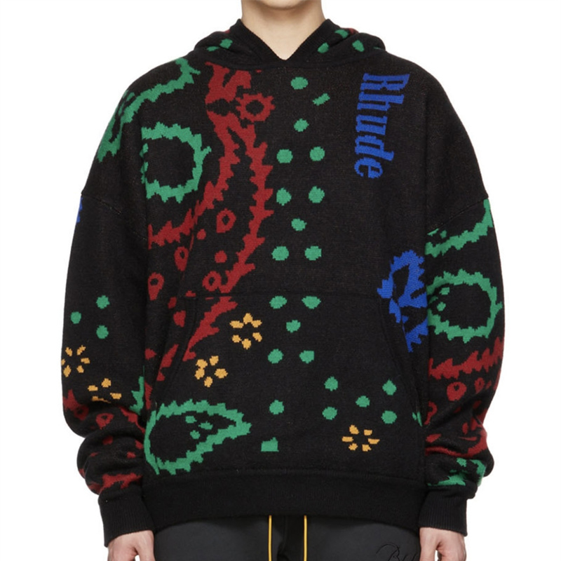 

Sweaters Hoodie Vintage Cashew Flower 1 Men's And Women's Hoodie Pullover