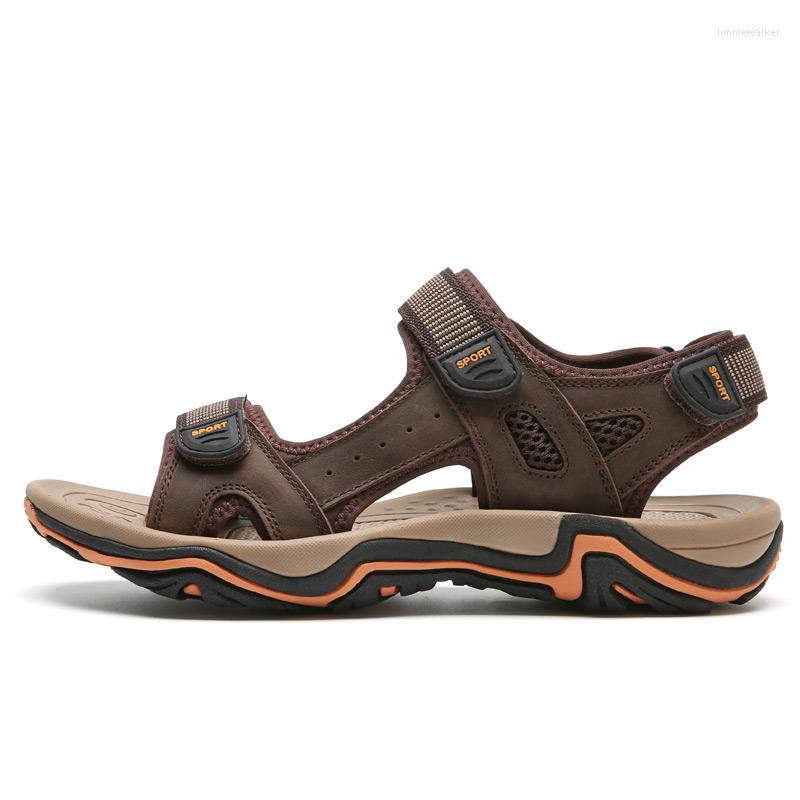 

Sandals Sneakers Leather Slippers Blade Beach Zapatillas Shoes Flip Size Breathable Transpirables Work Summer Slides, Black