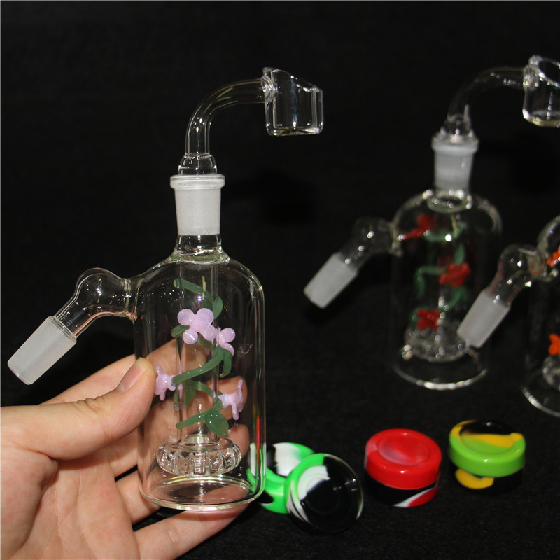 

Ash catcher 14mm joint hookahs ashcatcher 90 45 degree angle colorful for Water Glass rigs bong pipes