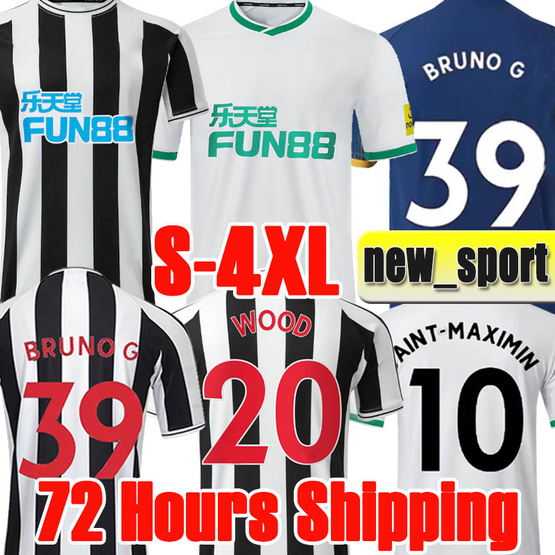 

S-4XL 22 23 Newcastles BRUNO G WILSON SAINT-MAXIMIN BRUNO G. 2022 2023 Soccer Jersey TRIPPIER MURPHY SHELVEY Football Shirt Kids Shearer WOOD TARGETT home 72 Hours Ship, 22 23 home