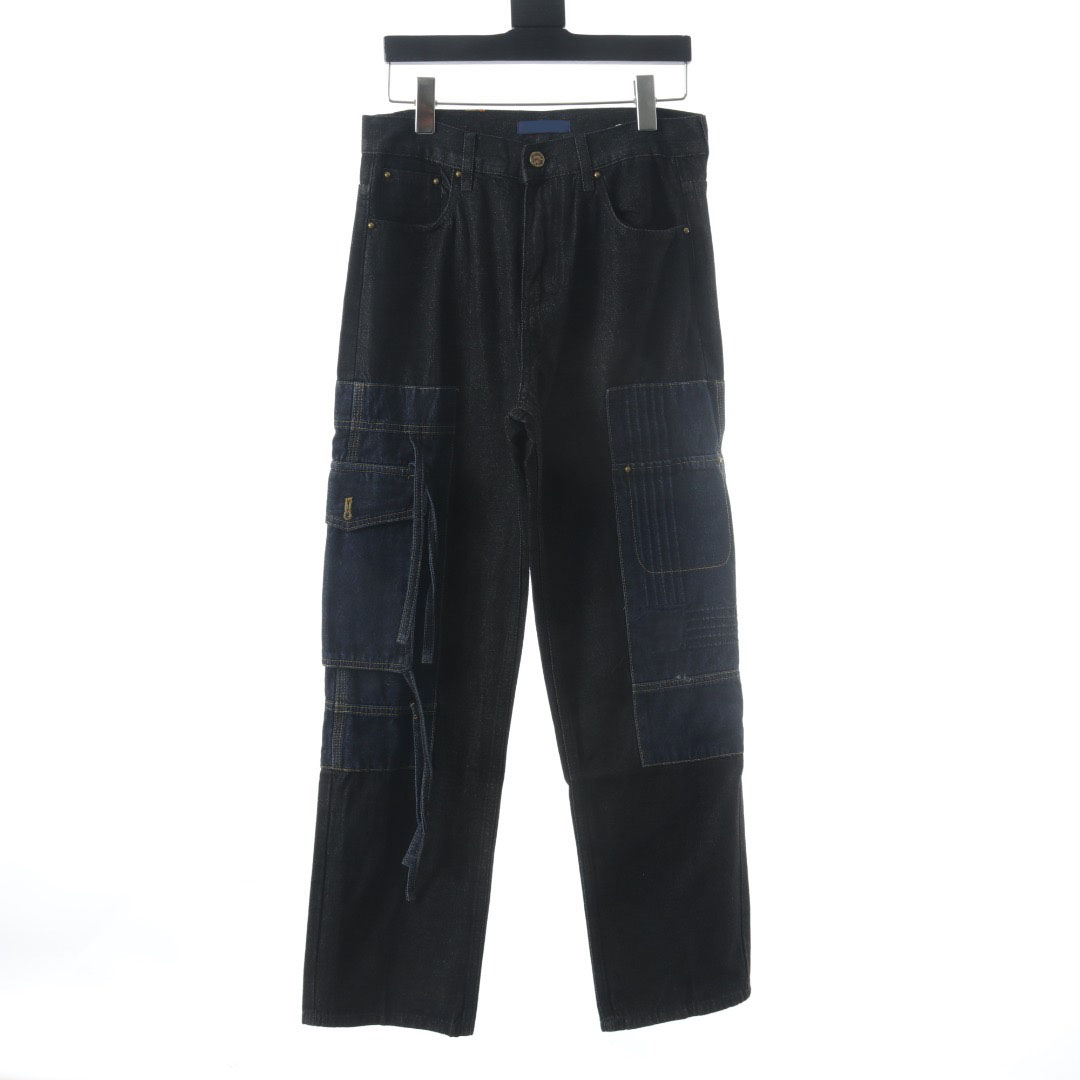 

Men's Plus Size Pants 2022ss Unwashed Selvedge Mens Raw Denim Jeans Indigo Small Quantity Wholesale Price Japanese Style Cotton Japan RED D4