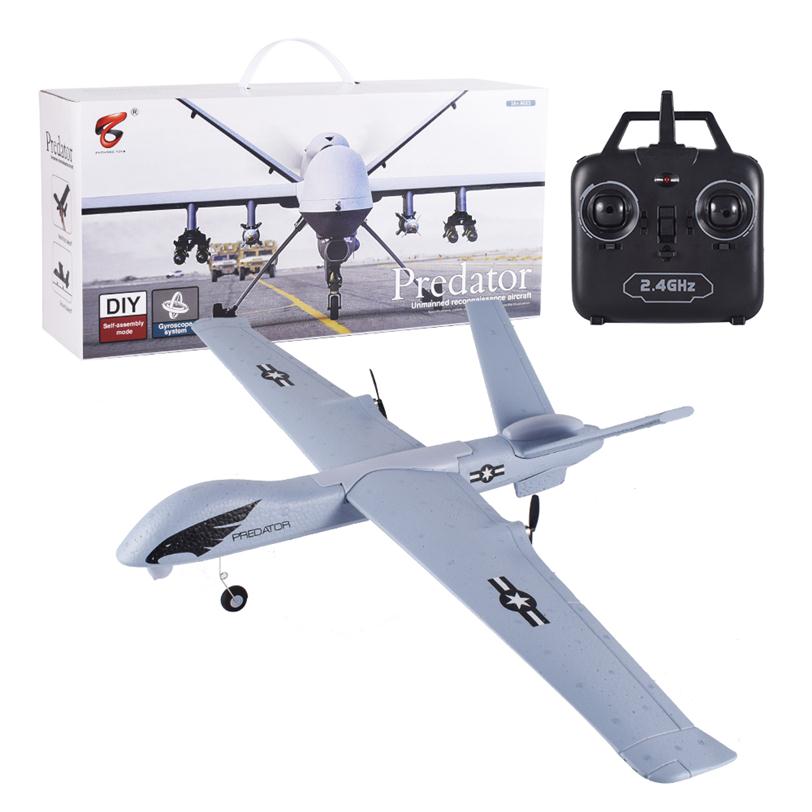 

Flying Model Gliders RC Plane 2 4G 2CH Predator Z51 Remote Control RC Airplane Wingspan Foam Hand Throwing Glider Toy Planes Y200413300S, Standard originalbox