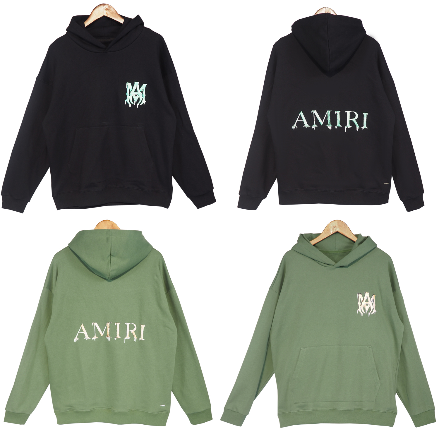 AMIRI Designer Hoodie Mens Womens Plush Sweatshirts Fashion Hoodies confortables Manteau