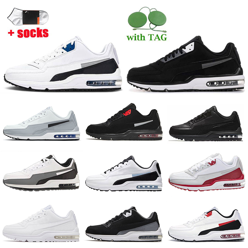 

Mens Trainers MX LTD 3 Running Shoes University Triple Black Light Smoke Grey White Blue Outdoor Jogging Sport Men Runner Sneakers, Triple black 40-45