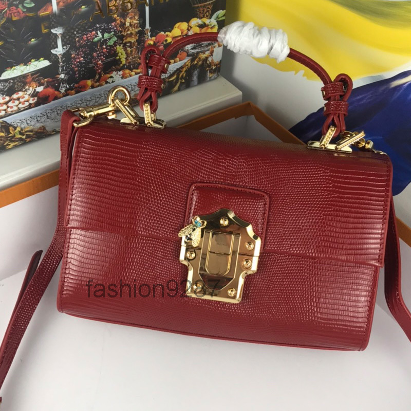 

designer bags Messenger Women Shoulder Bag Quality Flap Gold Buckle Crossbody Bags High End Import Leather Lizard Pattern Handbag 2022 top q, Customize
