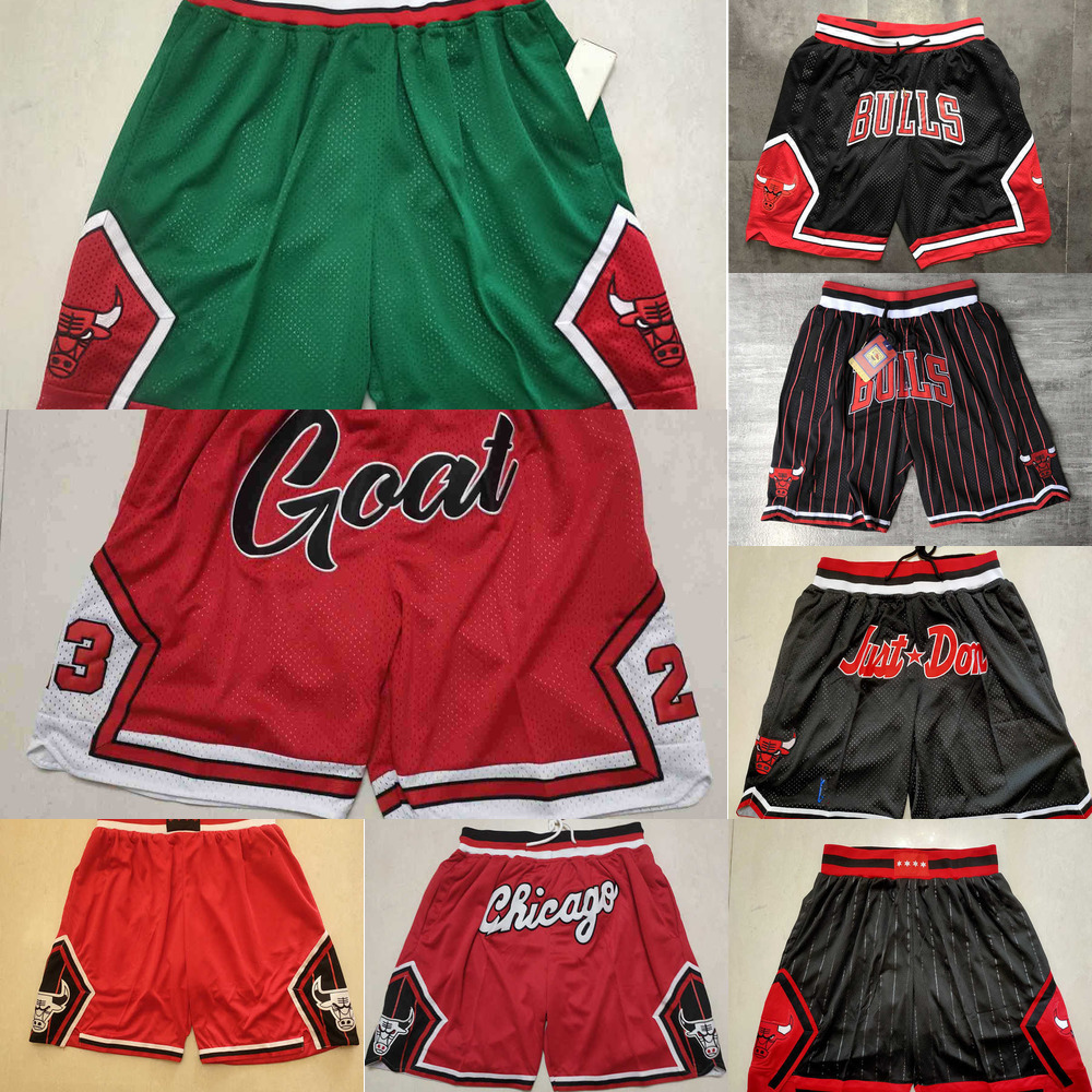 

Basketball Shorts Chicago''Bulls''men Throwback pocket, Color