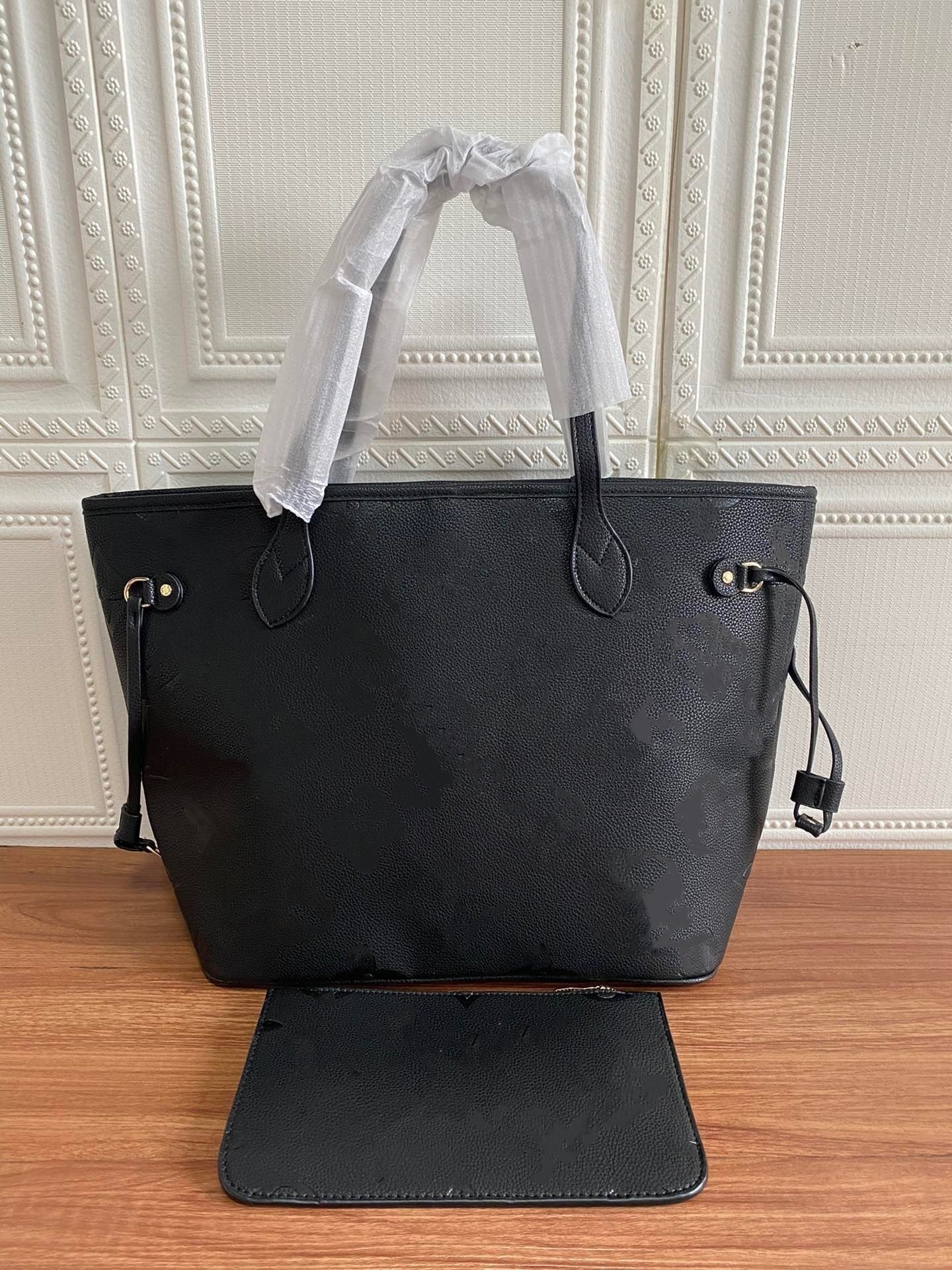 

Designers Totes 2 Pcs/set Handbag Wallet Womens Handbags Luxurys Flower Backpack Ladies Leather CrossBody Shoulder Bag Coin Purses, Black