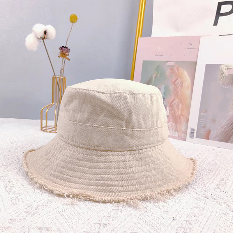 

2022 NEW Woman Wide Brim Hats Summer Le Bob Artichaut Bucket Hat sun protection