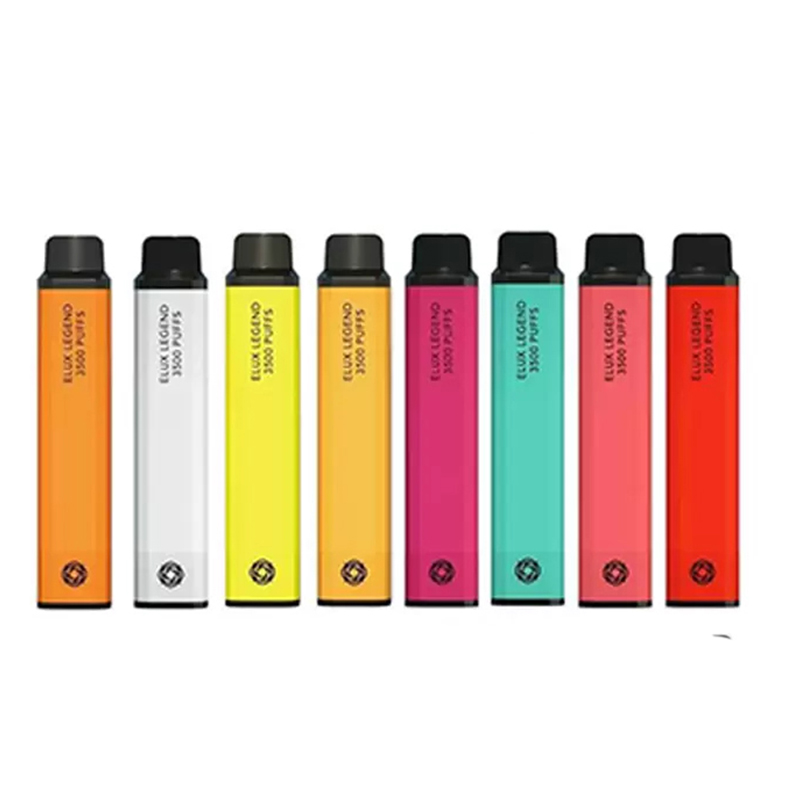 

16500 Battery Elux Legend 3500 Puffs Disposable 2% 1500mAh Vaporizer Stick 5ml Pre Filled Cartridge Device 32 Colors VS PK Elf 1500/600 Elf BC5000