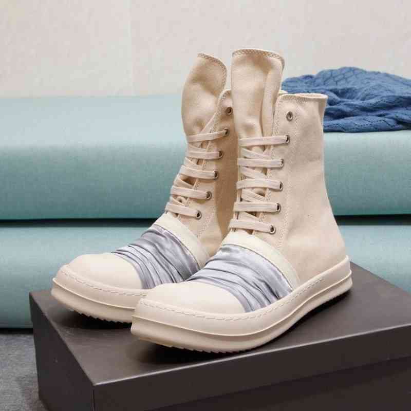 

Casual Shoes Designer Woman Rick Canvas Shoes Men Women High Top Owen Mens Trainers Sports Sneakers Size 35-47 MEY1, Colour 7