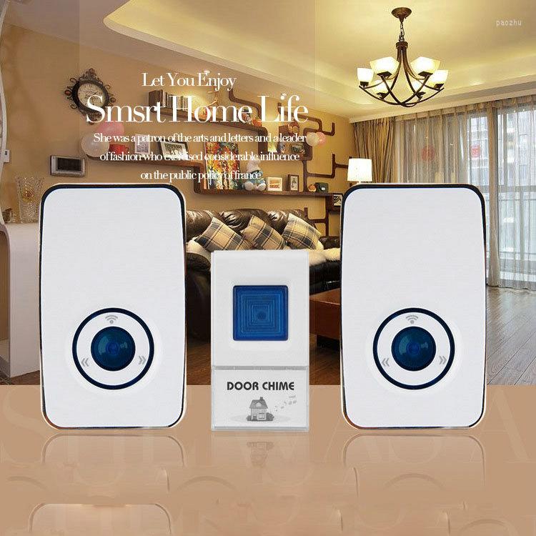 

Doorbells Wireless Doorbell Operating At 650 Feet With 2 Plug-in Receivers CD Quality Sound 36 Melodies To Choose OSM043