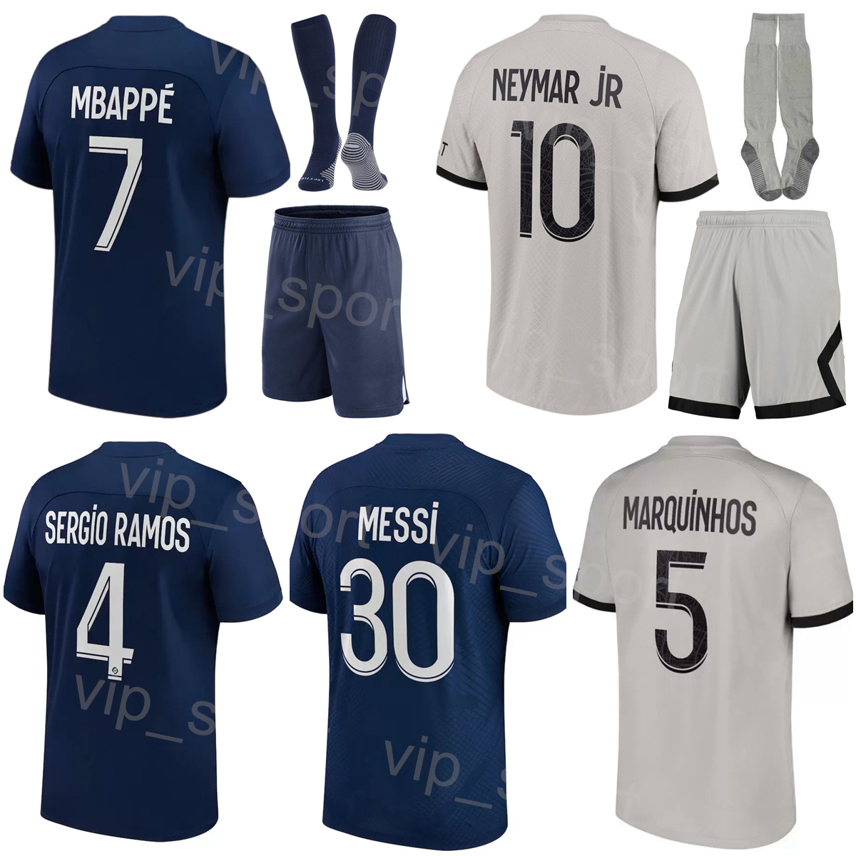 

Club Man Youth Soccer 2 Achraf Hakimi Jersey Set 8 Leandro Paredes 25 Nuno Mendes 6 Marco Verratti 30 Lionel M e s s i 7 Kylian Mbappe Football Shirt Kits 2022 2023 BaLi, Kids with patch