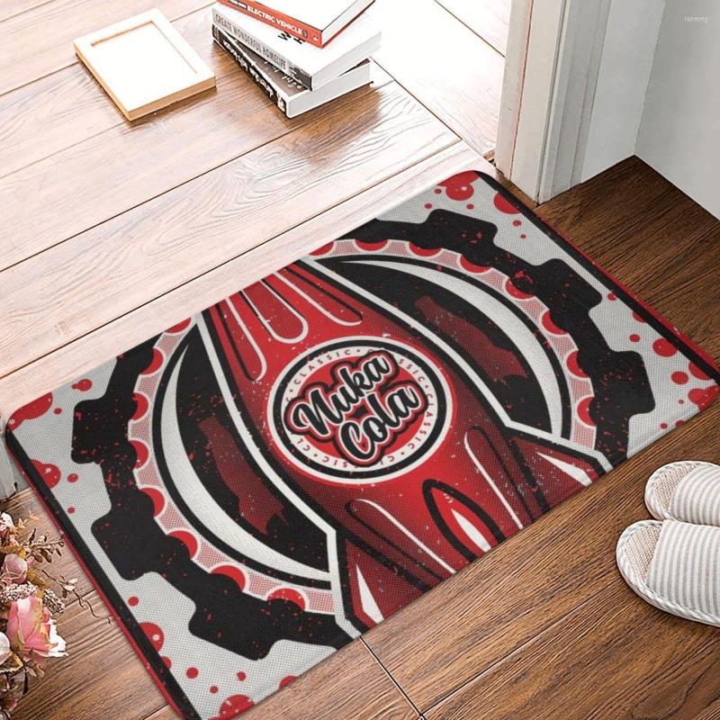 

Carpets Fallout Nuka Cola Gaming Doormat Rug Carpet Mat Footpad Bath Non-slip Entrance Kitchen Bedroom Washable Water Oil Proof, White