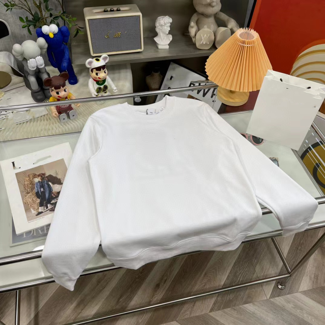 Designer top version Sweat à capuche fait à la main BBR 2022 automne et hiver nouveau logo brodé hommes et femmes même style pull à col rond
