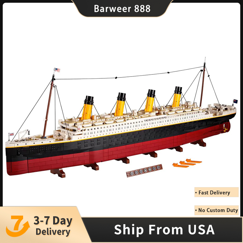 

Famous Movie 99023 Block Large Cruise Ship 9090PCS Building Blocks Brick Toys 10294