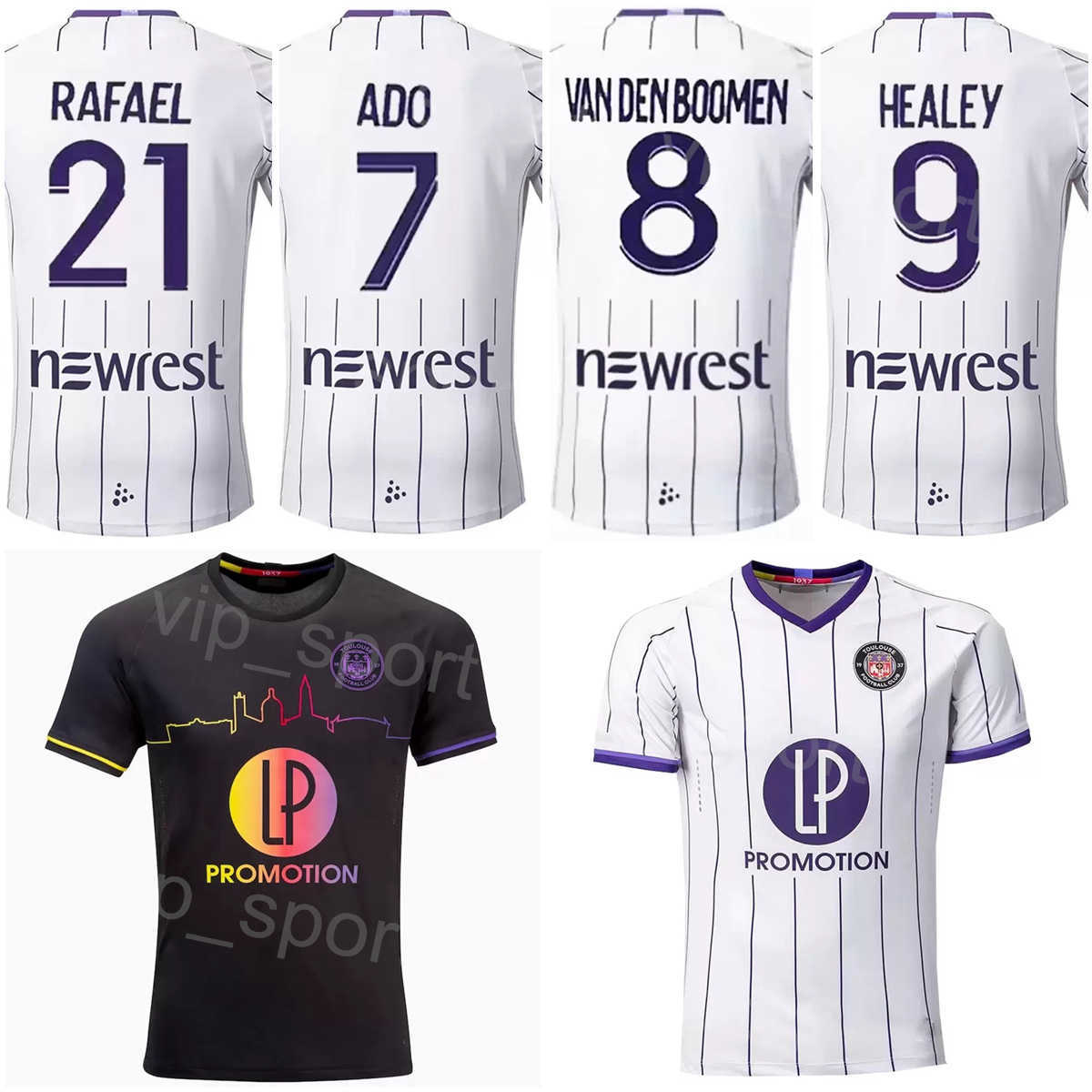 20 22-23 Club Soccer Toulouse Jerseys FC DALLINGA RATAO HEALEY ROUAULT NICOLAISEN SPIERINGS BOOMEN DUPE DESLER ABOUKHLAL Football Shirt Kits Custom