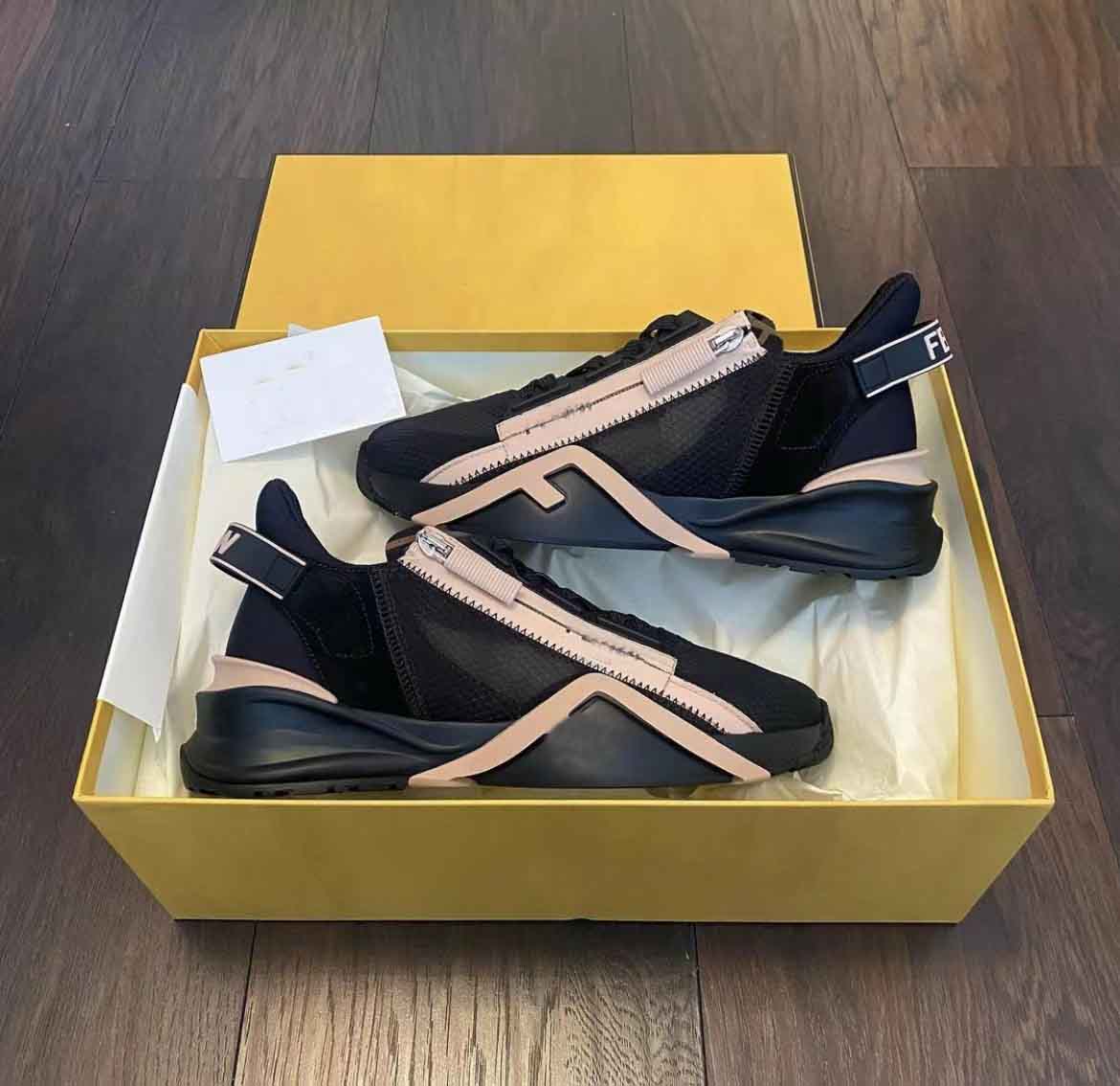 

Sneakers Men Flow Shoes Mesh Zipper Comfort Skateboard Walking Rubber Runner Sole Outdoor Sports Famous Brand Tech Fabrics Trainer 3WH8 3WH8 XSXH