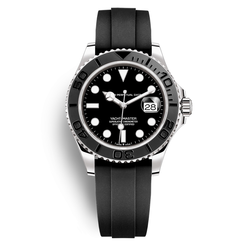 

mens automatic mechanical ceramics watches 40mm full stainless steel Gliding clasp Swimming wristwatches sapphire luminous classic watch factory montre de luxe, Add sapphire glass