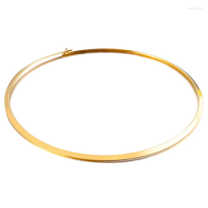 

Chains Titanium Steel Metal Exaggerated Short Collar Necklace Ladies Jewelry