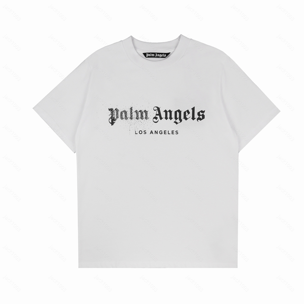 

Palms Angels T Shirts 22SS Letter Logo Loose Casual Unisex Round Neck Short Sleeve Men Women Lovers Style Boyfriend Gift t-shirt 2214 06, 01