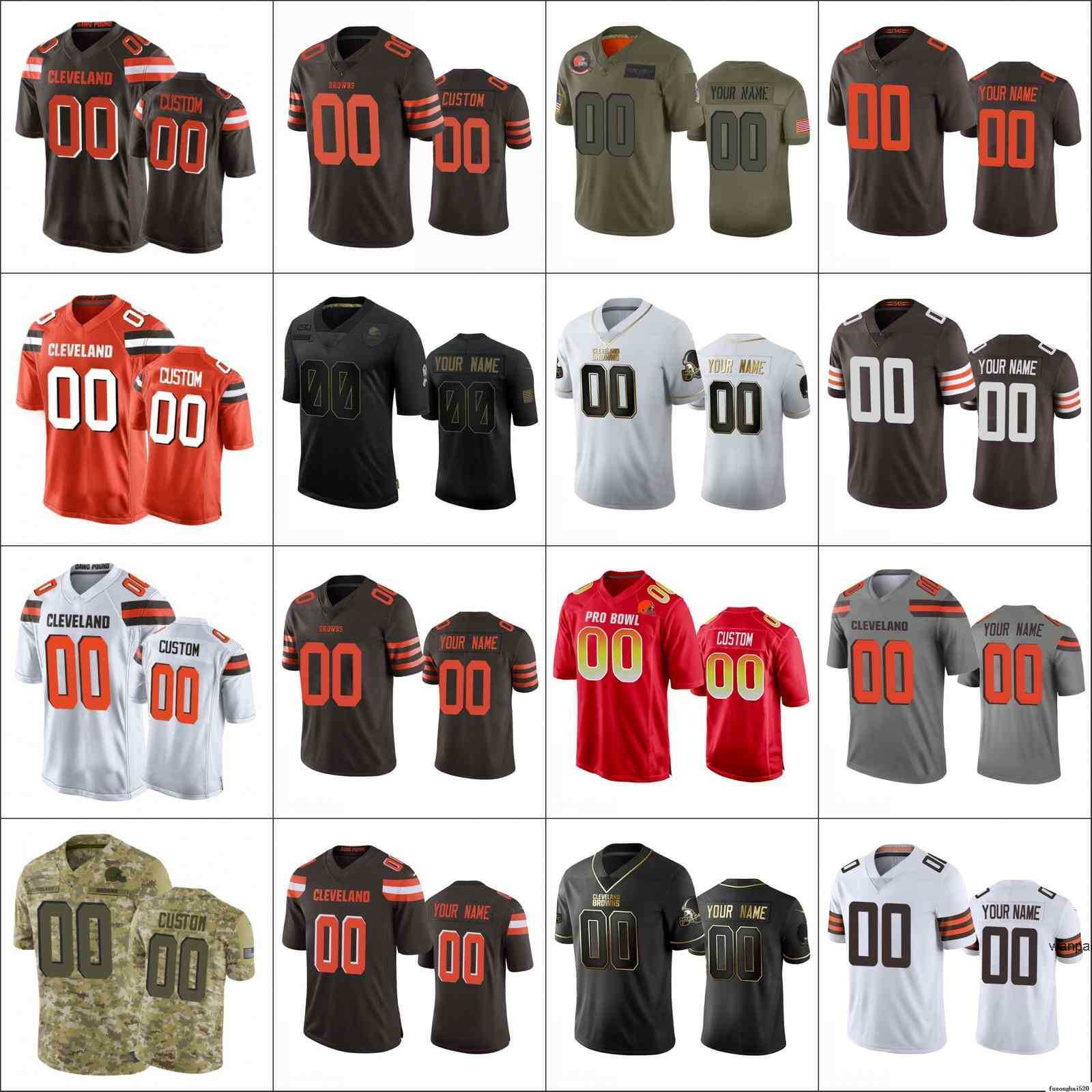 

Jersey Custom Men Cleveland''Browns''Women Youth Custom Vapor Untouchable Limited''NFL''Jersey