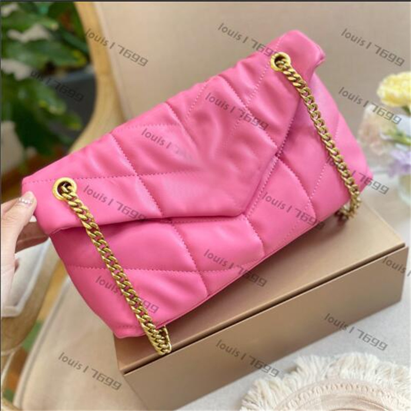 

Luxury Women Loulou Puffer Shoulder Crossbody Bag classic Designer Quality Clutch Envelope Messenger Classic Wallets Lady Crstj