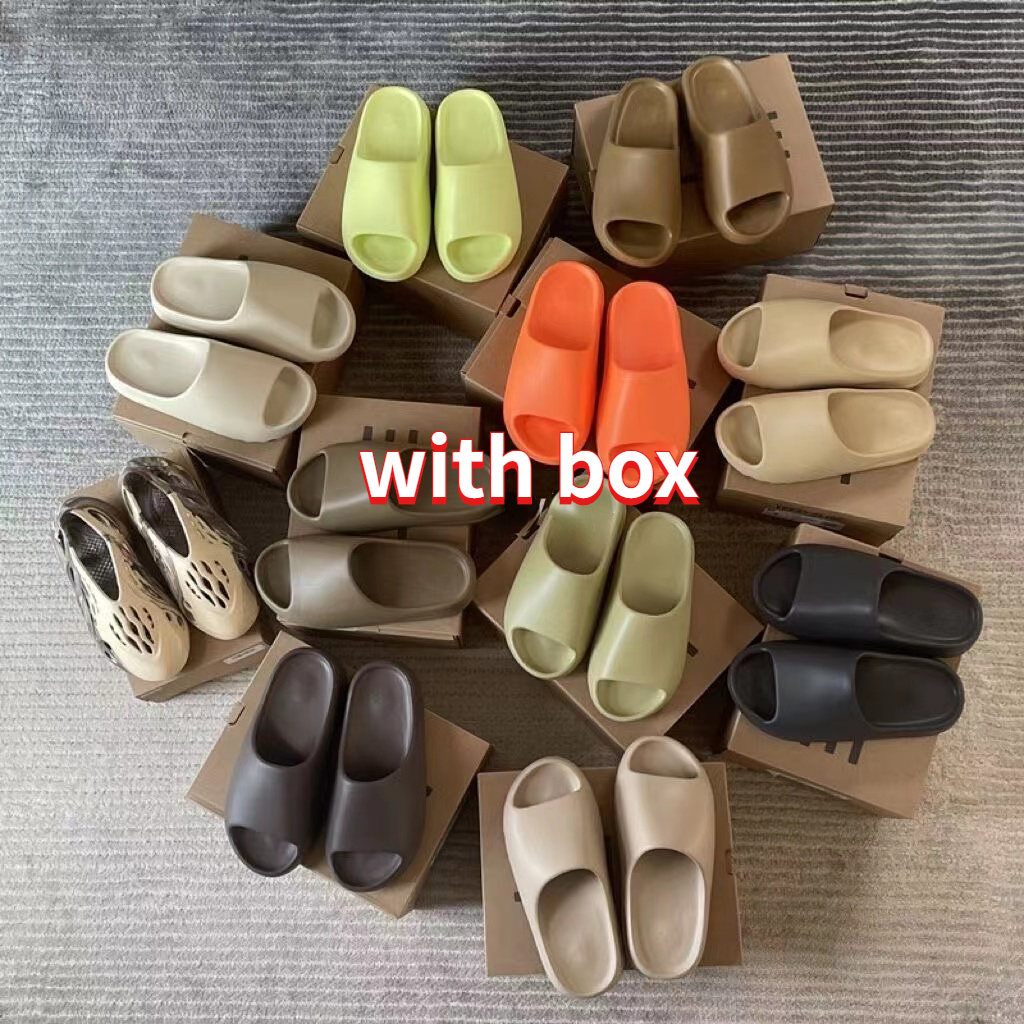 

Designer Brand Slippers Thick Sole Printing Men's Women's Beach Shoes Star Same Style With Box